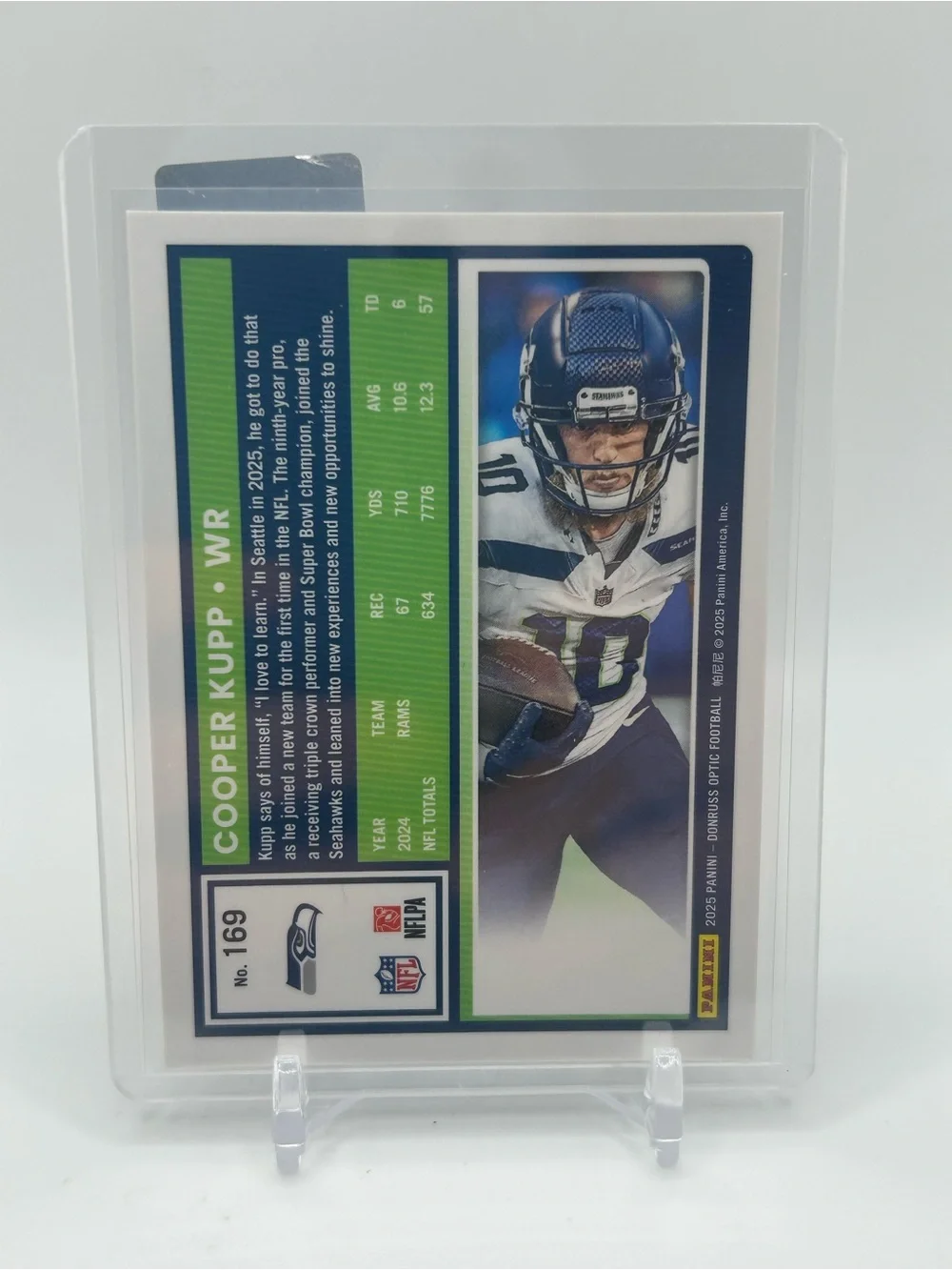 Cooper Kupp Seattle Seahawks Football Trading Card 🏈